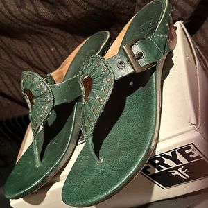 Frye Leather Sandal Jade